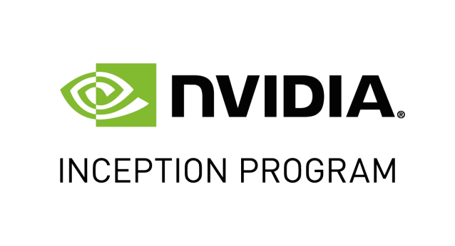 NVIDIA Inception logo.