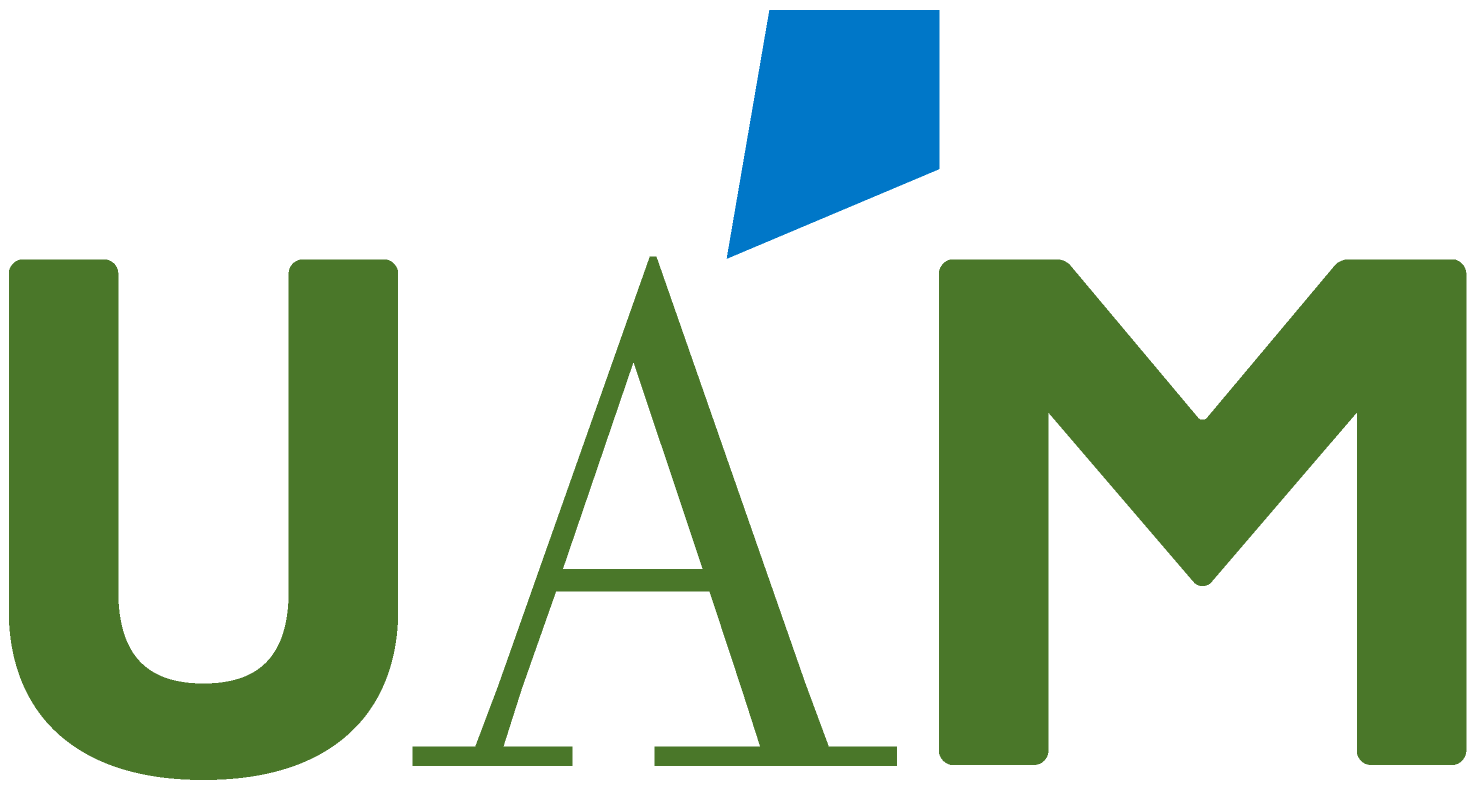 Universidad Autónoma de Madrid logo.